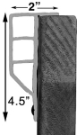 Dock Edge 1160F Full Face PVC Dock Bumper